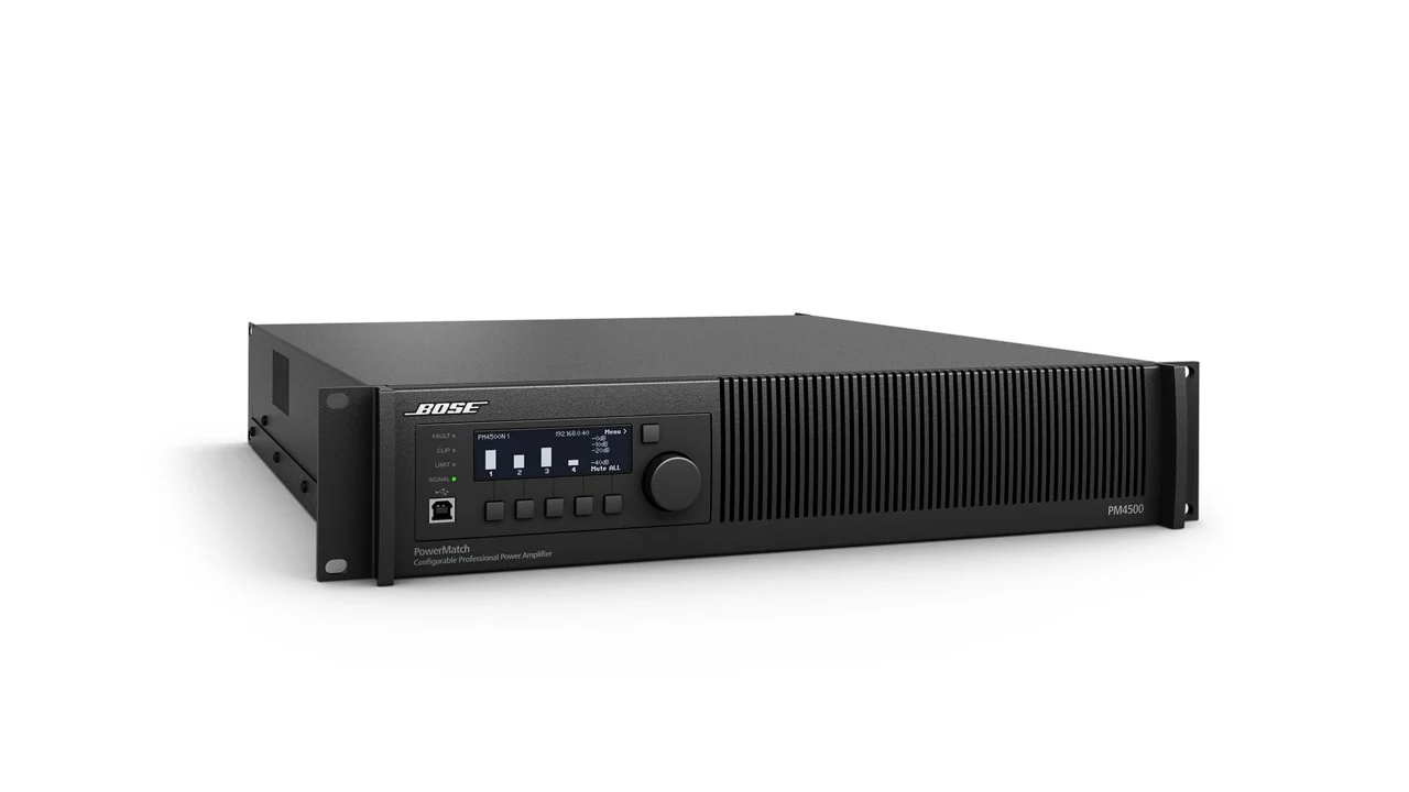 Bose PowerMatch PM4500N Amplifier - Front View